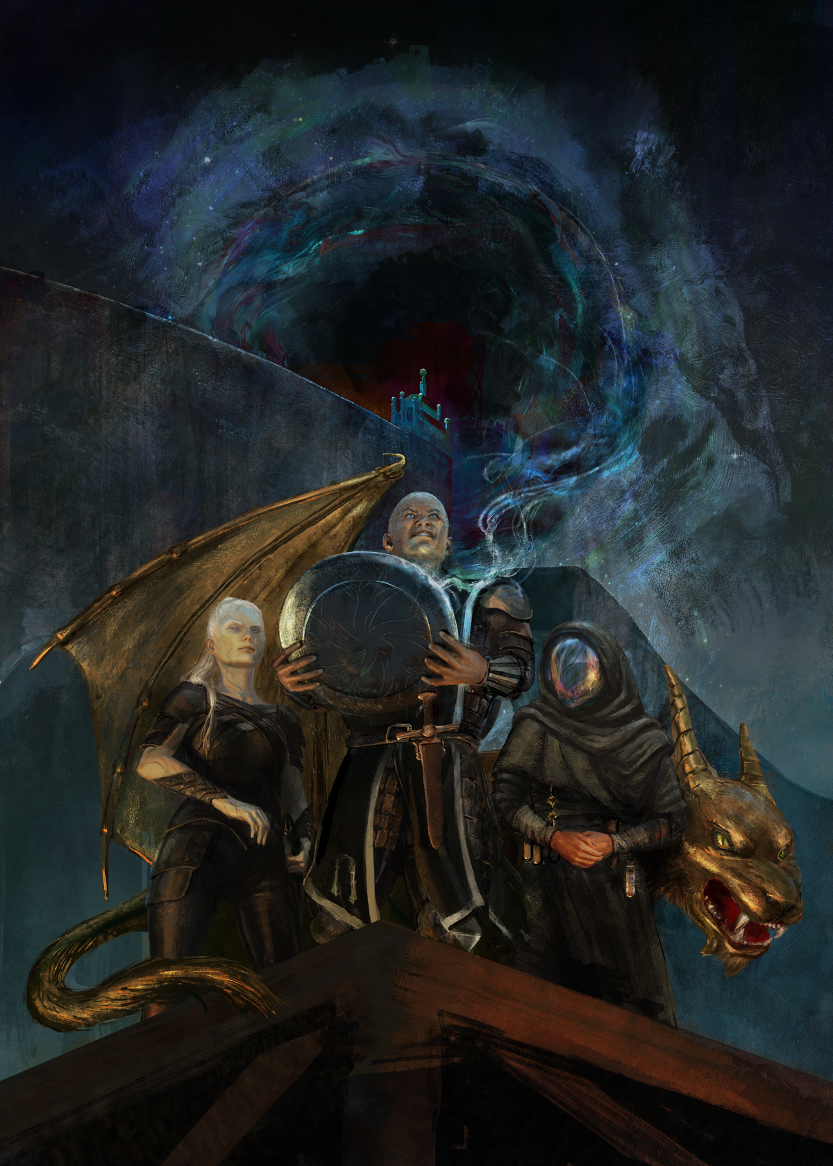 In the Shadow of the Ebony Pillar