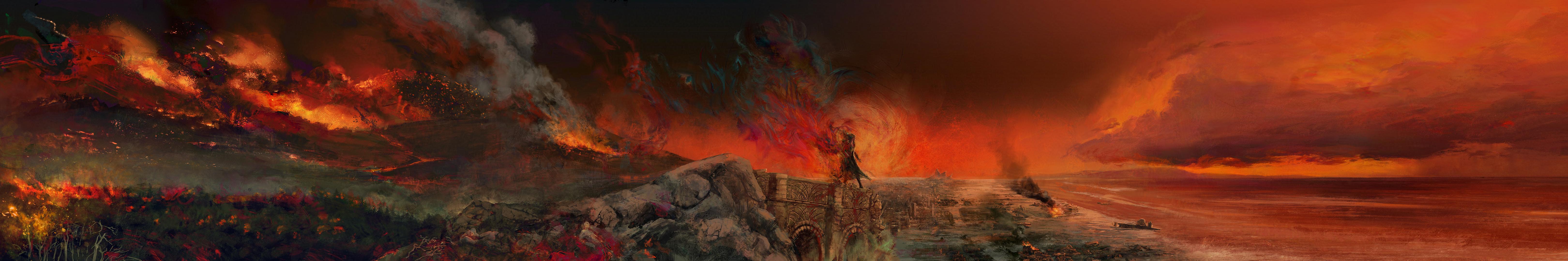 The Devastation full landscape